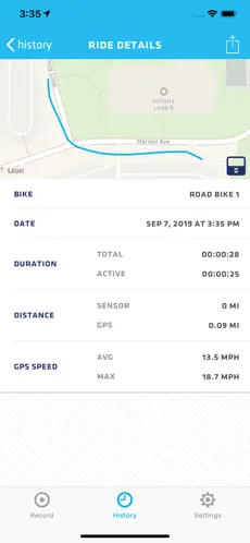 Immagine di 1 BikeBoard: GPS computadora iphone