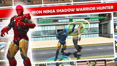 Iron Super Hero Ninja Battle screenshot 4