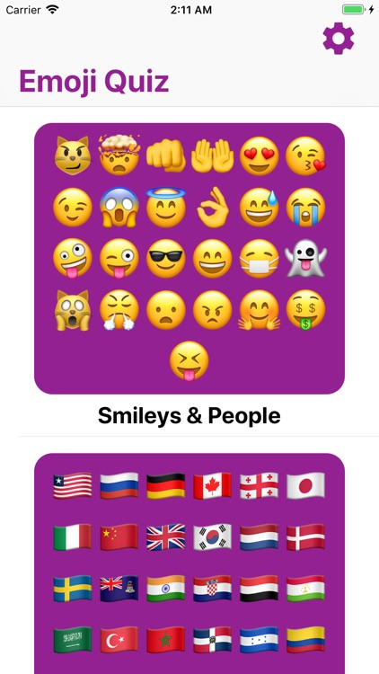 Emoji Quiz - Guessing game