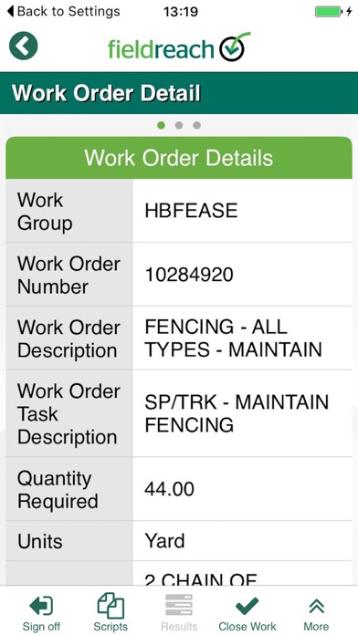 How to cancel & delete Fieldreach Work Manager from iphone & ipad 4