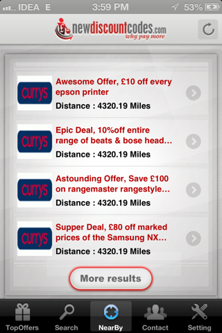 NewDiscountCodes Vouchers screenshot 4