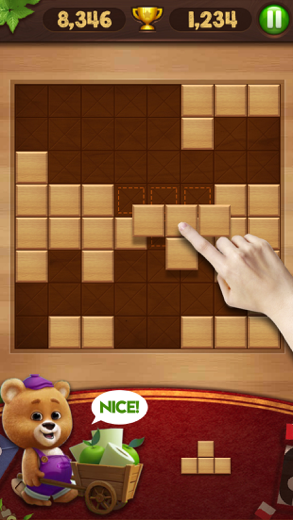 Block Puzzle Wood capture d'écran 2