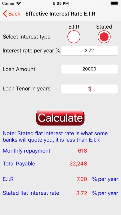 Loan Calculator - Global & SG