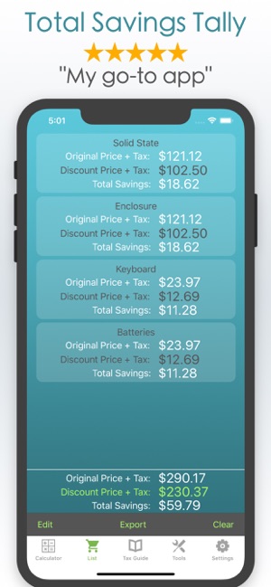 Discount Calculator % Off App(圖3)-速報App