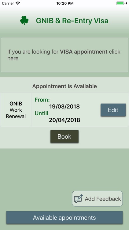 GNIB Appointments screenshot-3
