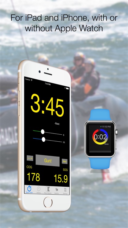 Race Master Sail Timer + Speed