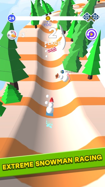 Snowman Race 3D PRO