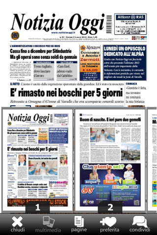 Notizia Oggi Vercelli screenshot 2