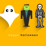 Halloween Countdown Stickers ·
