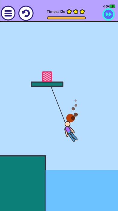 Man on Fire - Physics Game screenshot 4