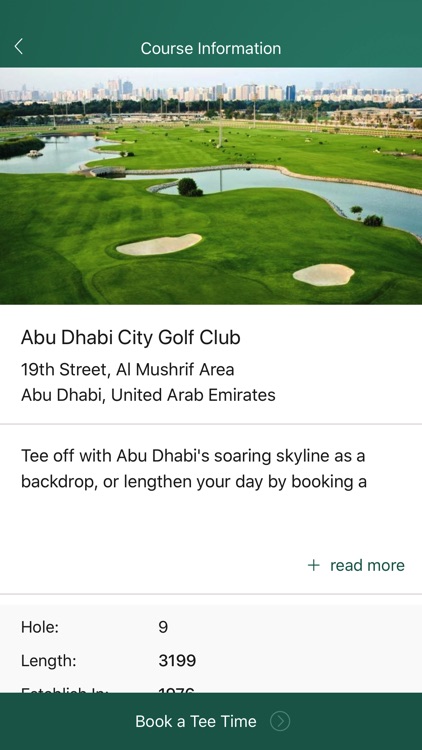 Abu Dhabi City Golf Club