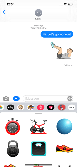 Gym Workout Fitness Stickers