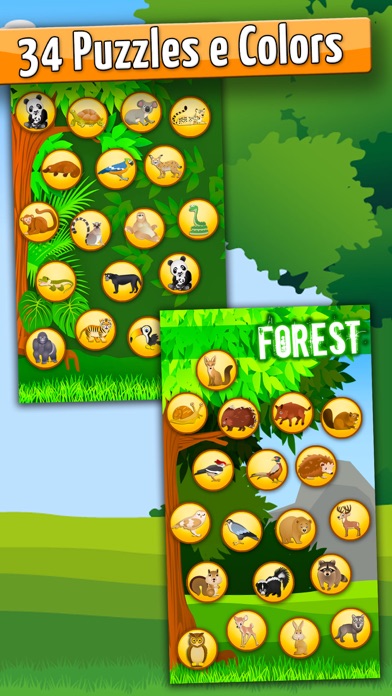 Forest:Toddlers Coloring Games screenshot 3