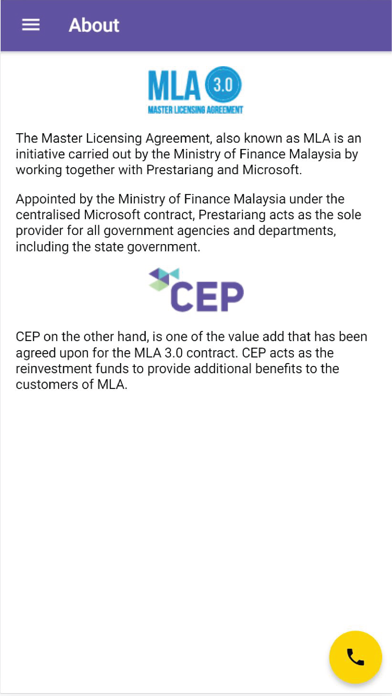 CEP Mobile App screenshot 3