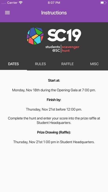 SC19 Student Scavenger Hunt screenshot-4