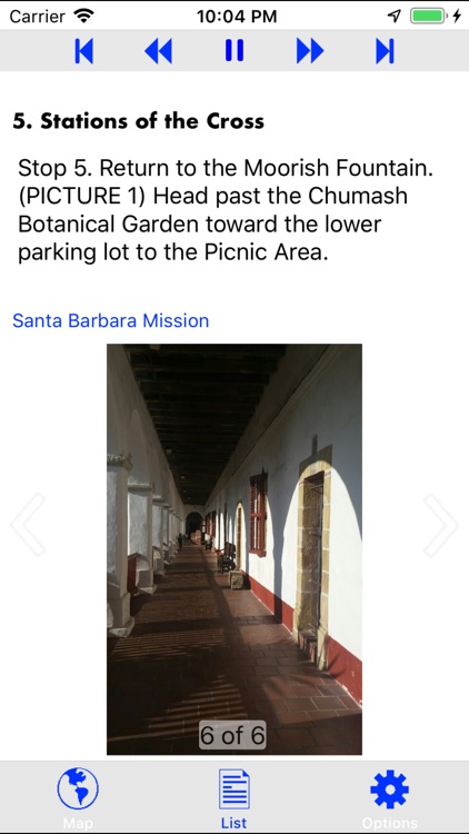 Santa Barbara Mission Ext Tour screenshot-4