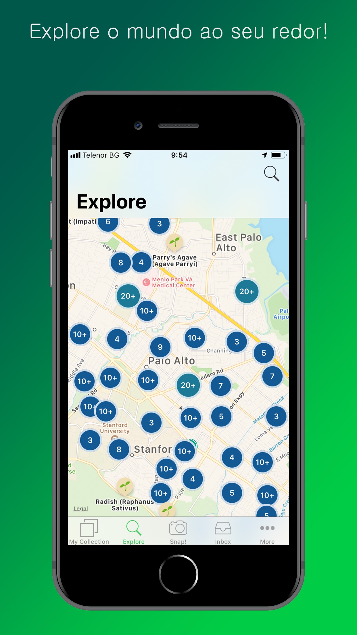 Screenshot do app PlantSnap Pro: Identify Plants