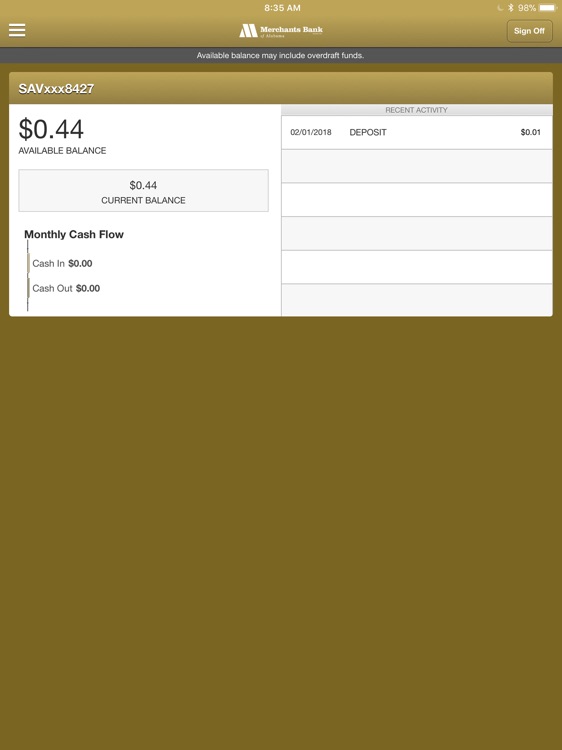 MerchantsBankAL for iPad