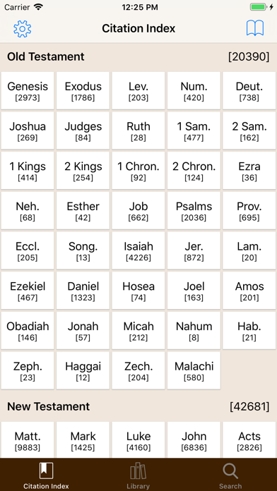 How to cancel & delete Scripture Citation Index from iphone & ipad 1