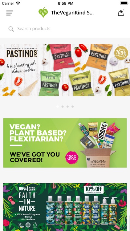 TheVeganKind Supermarket