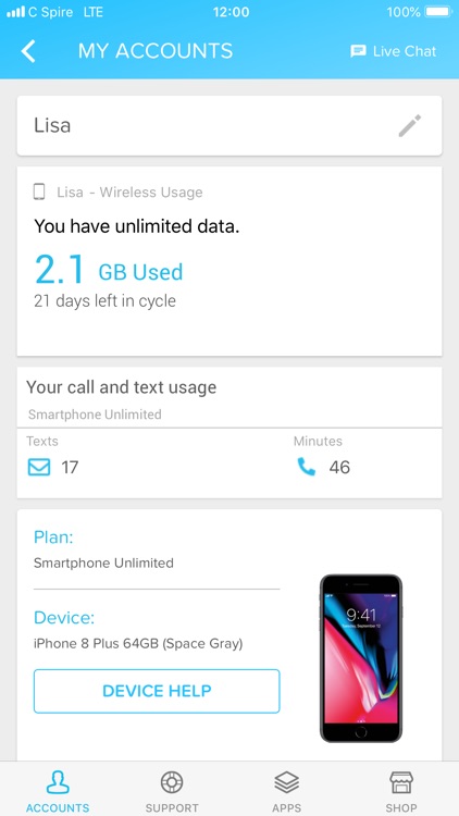 My C Spire screenshot-3