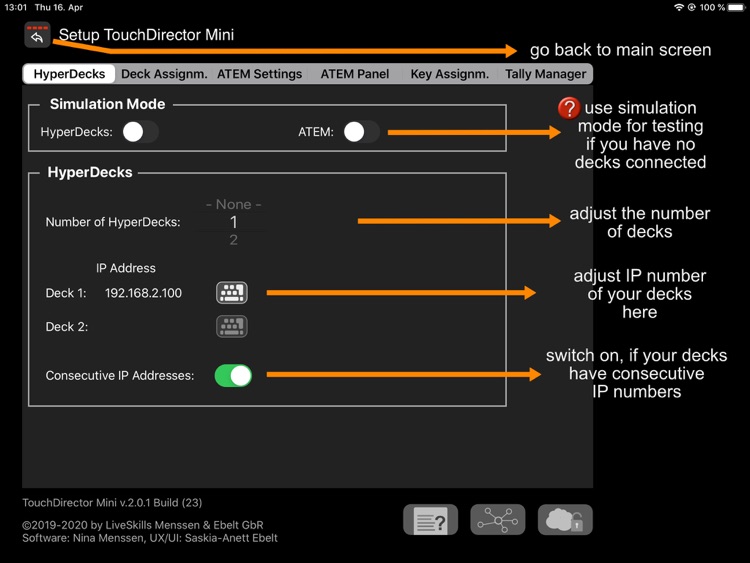 TouchDirector Mini screenshot-5