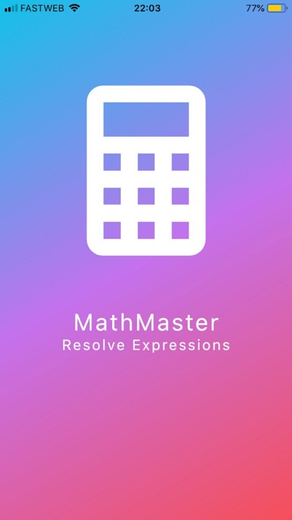 MathMaster - Solve Expressions