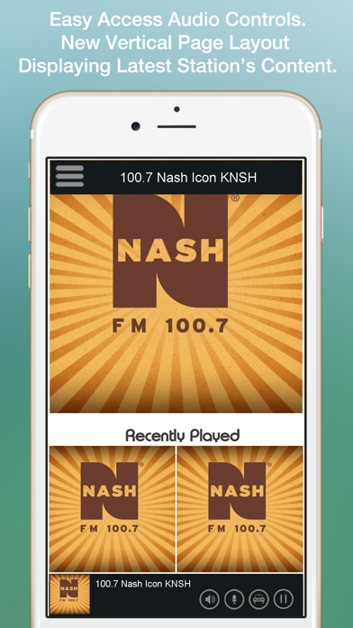 100.7 Nash Icon KNSH screenshot 2