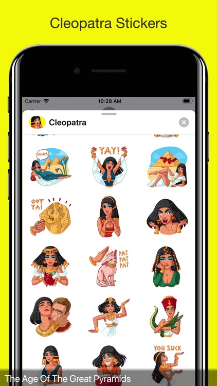 Cleopatra Stickers screenshot-3