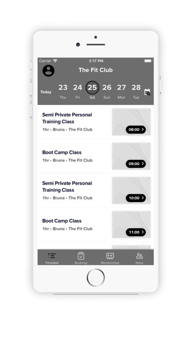 The Fit Club App screenshot 3
