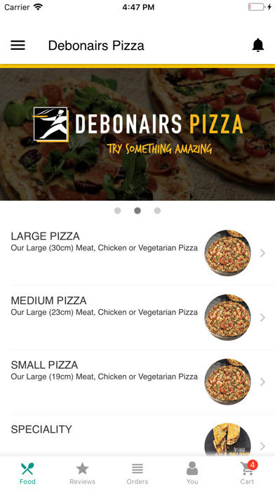 Debonairs Pizza - SD screenshot 2