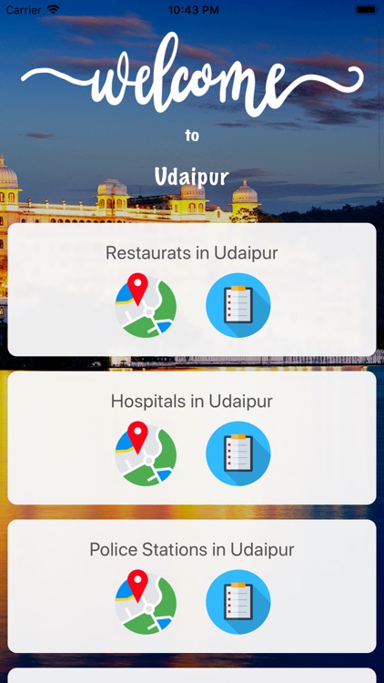 Udaipur Places Directory