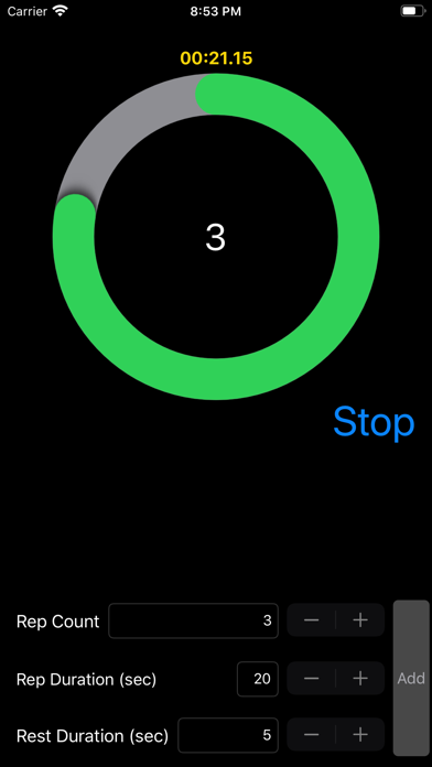 Rep Timer screenshot 3