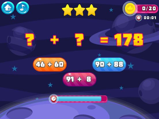Math Game 2nd Grade-Brain Test screenshot 4