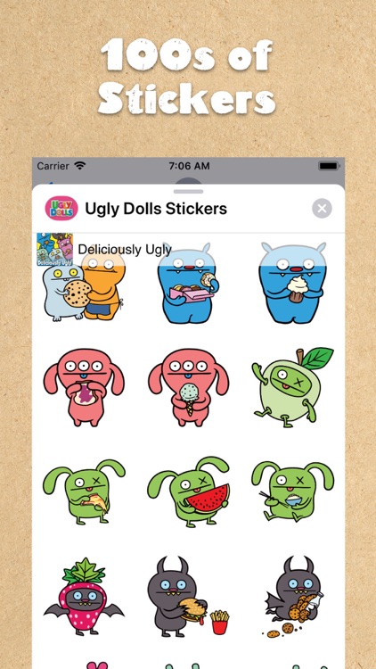 UglyDolls Stickers