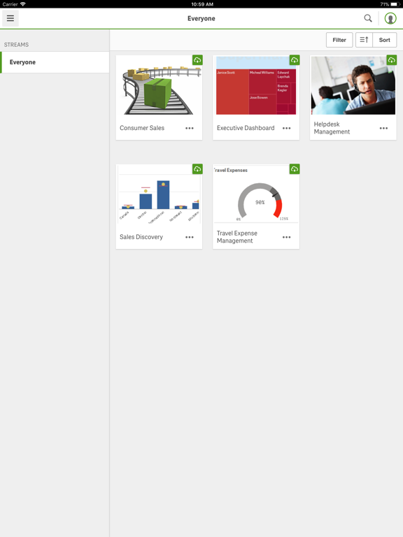 Qlik Sense Client-Managed screenshot 2