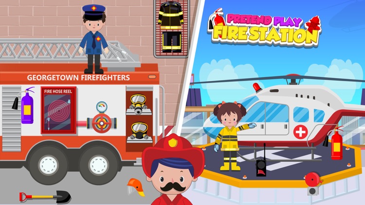 Pretend Play Fire Station screenshot-4