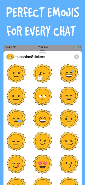 Sunshine Emoji(圖2)-速報App