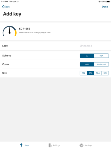 Keyote: Your Biometric Key screenshot 3