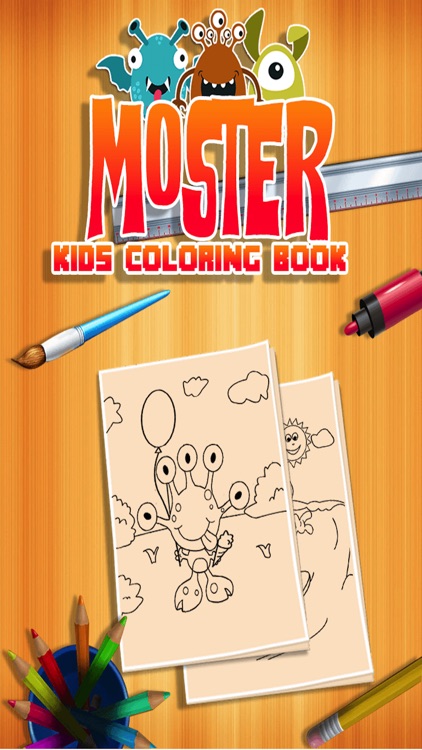 Monster Coloring Books