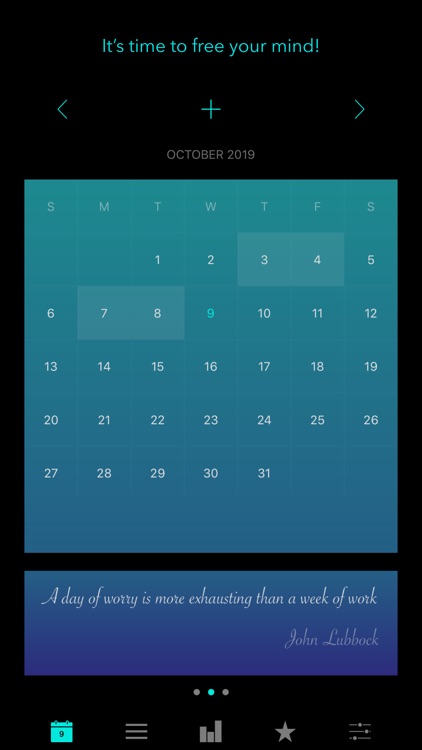 Worry Watch :- Anxiety Tracker screenshot-0