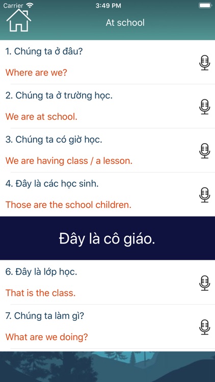 Vietnamese Vocabulary & Phrase screenshot-6