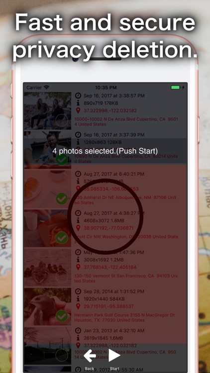 Exif delete - Photo Secure screenshot-4