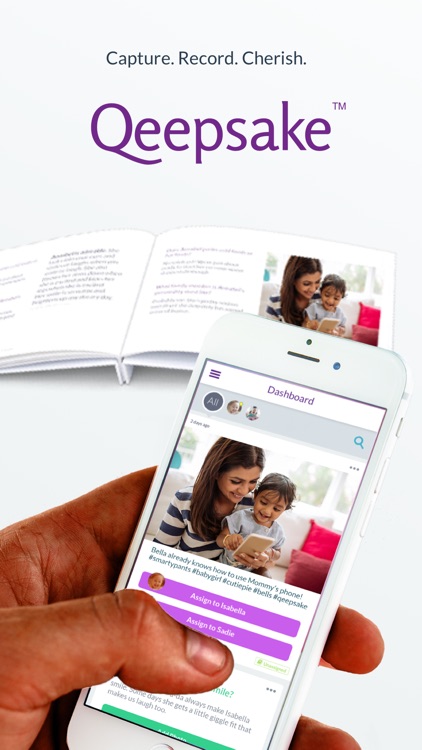 Qeepsake: Family & Baby Album screenshot-3