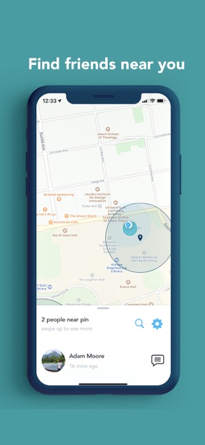 NearMe: Find Friends Nearby