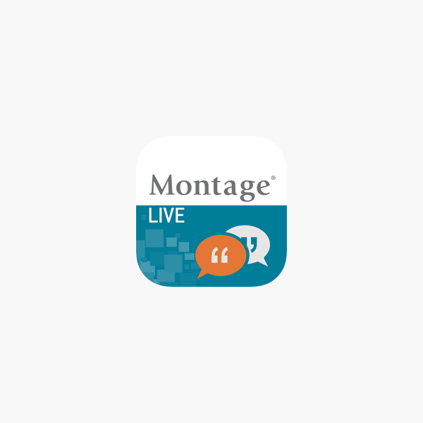 Montage Live On The App Store