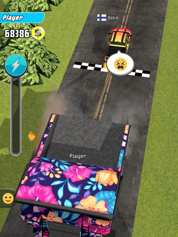 iPad Image of Trucks Tug Of War