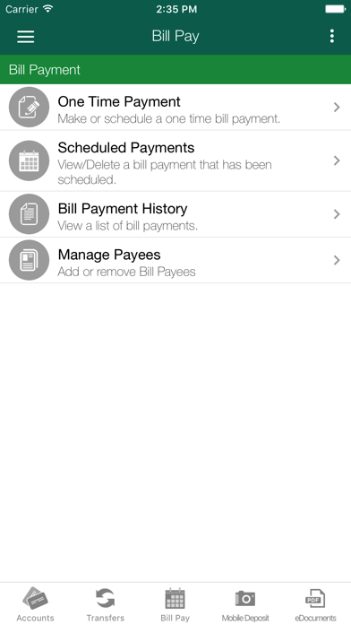 How to cancel & delete Peoples Bank of MO from iphone & ipad 4