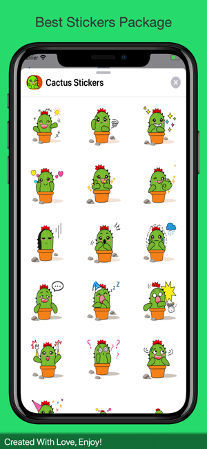 Cactus Animated Stickers(圖2)-速報App