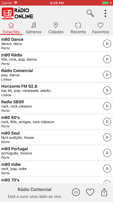 Radio Online Portugal screenshot 2